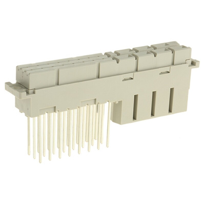 HARTING 24 + 7 Way 10.16/5.08mm Pitch, Type MH Class C2, 2/3 Row, Straight DIN 41612 Connector, Socket