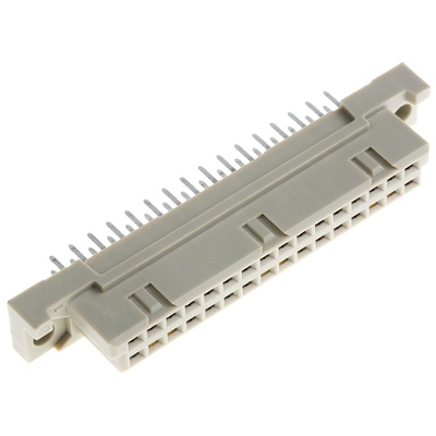 ERNI 32 Way 2.54mm Pitch Class C2, 2 Row, Straight DIN 41612 Connector, Socket