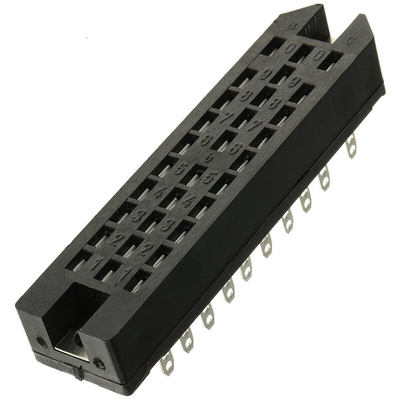 Telegartner J00042A0919, DIN 41622 Connector, Female, 30-Way, 3-Row, Solder, J000