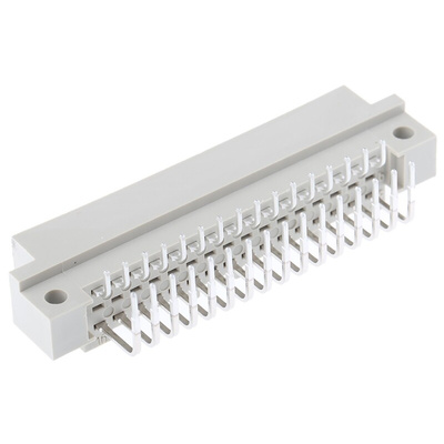 Harting 32 Way 2.54mm Pitch, Type 2C Class C2, 2 Row, Right Angle DIN 41612 Connector, Plug