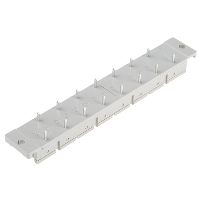 HARTING 15 Way 10.16mm Pitch, Type H15 Class C1, 2 Row, Straight DIN 41612 Connector, Socket