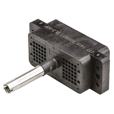 ITT Cannon, DL 2.54mm Pitch Plug Body, Male, Straight, 60 Way