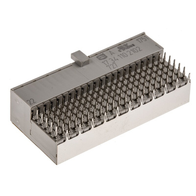 HARTING, Har-Bus HM 2mm Pitch Backplane Connector, Female, Right Angle, 7 Row, 110 Way