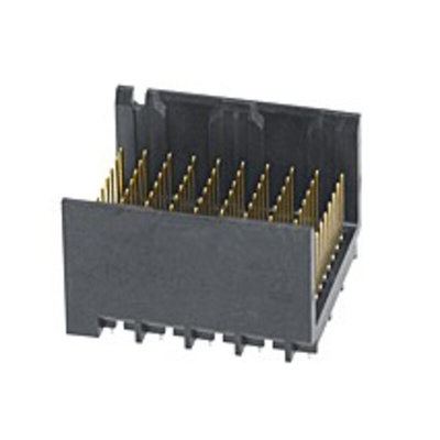 Molex 1.9mm Pitch 3 Pair Backplane Connector, Male, Vertical, 10 Column, 9 Row, 90 Way, 76165
