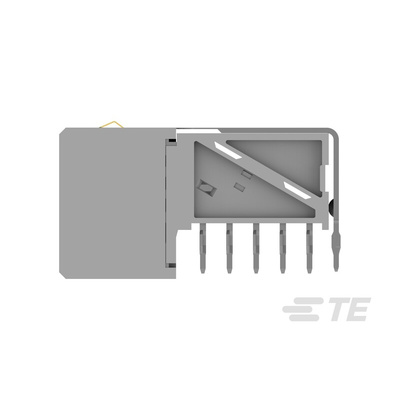 TE Connectivity, Z-PACK HM 2mm Pitch Hard Metric Backplane Connector, Female, Right Angle, 8 Column, 5 Row, 40 Way,