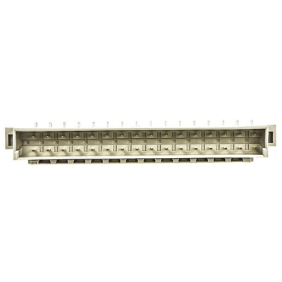 Harting 32 Way 5.08mm Pitch, Type D Class C2, 2 Row, Right Angle DIN 41612 Connector, Plug