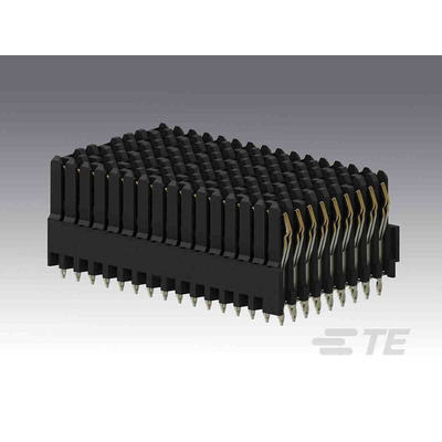 TE Connectivity, MULTIGIG RT 2-R 1.8mm Pitch High Speed Backplane Connector, Female, Vertical, 16 Column, 9 Row, 144