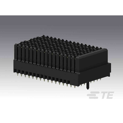 TE Connectivity, MULTIGIG RT 2-R 1.8mm Pitch High Speed Backplane Connector, Female, Vertical, 16 Column, 9 Row, 144