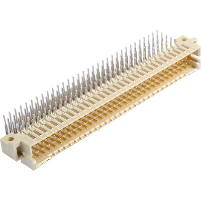 HARTING har-bus 64 160 Way 2.54mm Pitch, Type Shrouded Header, 5 Row, Right Angle DIN 41612 Connector, Plug