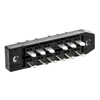 TE Connectivity RP622 12 Way, Straight Rectangular Connector, Plug