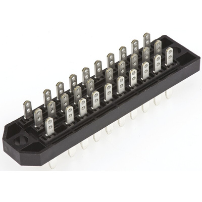 TE Connectivity RP622 30 Way, Straight Rectangular Connector, Plug