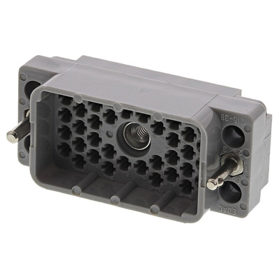 EDAC, 516 Heavy Duty Power Connector, Male, Straight, 38 Way