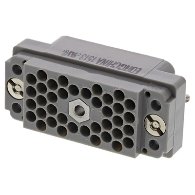 EDAC, 516 Heavy Duty Power Connector, Male, Straight, 38 Way