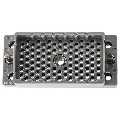 EDAC, 516 Heavy Duty Power Connector, Male, Straight, 90 Way