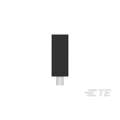 TE Connectivity, ICCON 6mm Pitch Power Backplane Power Connector, PIN, Right Angle, 1 Column, 1 Row, 2 Way, 2367