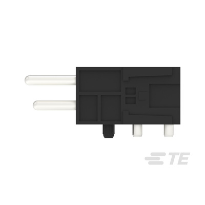 TE Connectivity, ICCON 6.6mm Pitch Power Backplane Power Connector, PIN, Right Angle, 2 Column, 2 Row, 4 Way, 2379