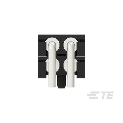 TE Connectivity, ICCON 6.6mm Pitch Power Backplane Power Connector, Socket, Right Angle, 2 Column, 2 Row, 4 Way, 2379