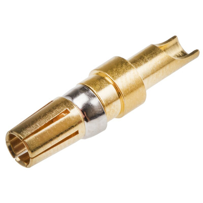 RS PRO , Straight , Female Gold , Copper Alloy , Backplane Connector Contact