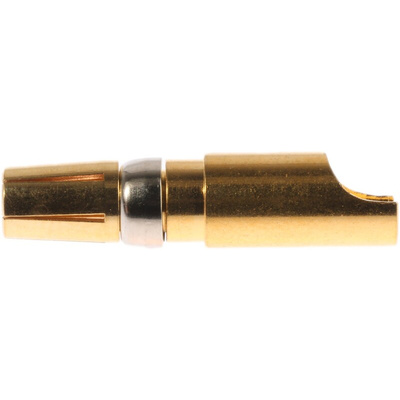 RS PRO , Straight , Female Gold , Copper Alloy , Backplane Connector Contact
