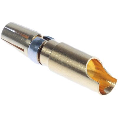 RS PRO , Straight , Female Gold , Copper Alloy , Backplane Connector Contact