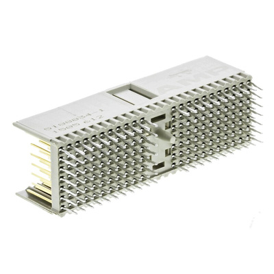 TE Connectivity, Z-PACK HM 2mm Pitch Hard Metric Type A Backplane Connector, Male, Straight, 22 Column, 7 Row, 154 Way