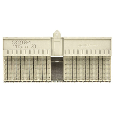 TE Connectivity, Z-PACK HM 2mm Pitch Hard Metric Type A Backplane Connector, Female, Right Angle, 25 Column, 5 Row, 110
