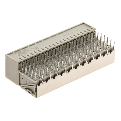 TE Connectivity, Z-PACK HM 2mm Pitch Hard Metric Backplane Connector, Female, Right Angle, 22 Column, 5 Row, 110 Way