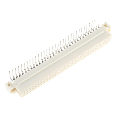 Harting 64 Way 2.54mm Pitch, Type R Class C2, 2 Row, Right Angle DIN 41612 Connector, Socket