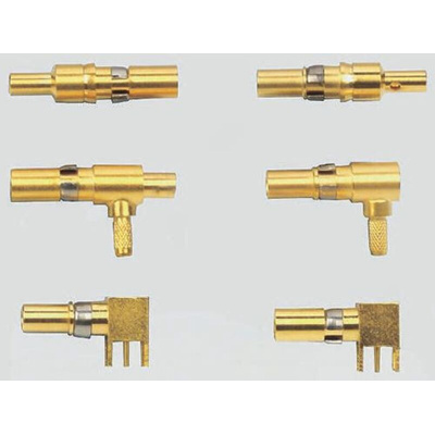 RS PRO , Male Gold , Copper Alloy , Backplane Connector Contact