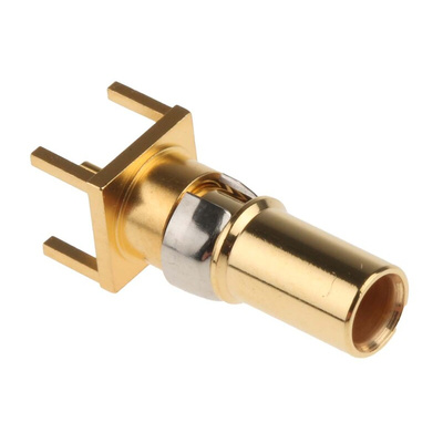 RS PRO , Straight , Male Gold , Copper Alloy , Backplane Connector Contact