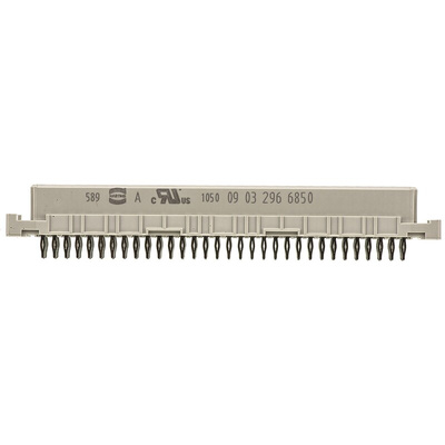 HARTING 96 Way 2.54mm Pitch, Type C Class C2, 3 Row, Straight DIN 41612 Connector, Socket