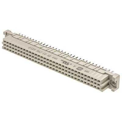 HARTING 96 Way 2.54mm Pitch, Type C Class C2, 3 Row, Straight DIN 41612 Connector, Socket