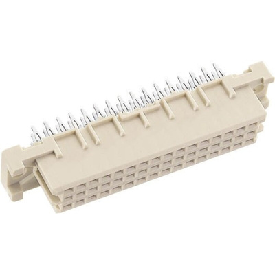 Harting 48 Way 2.54mm Pitch, Type 2C Class C2, 3 Row, Straight DIN 41612 Connector, Socket