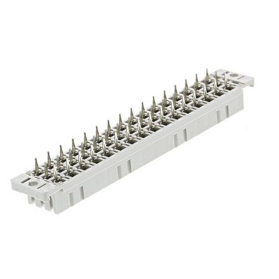 HARTING 48 Way 5.08mm Pitch, Type F Class C2, 3 Row, Straight DIN 41612 Connector, Socket