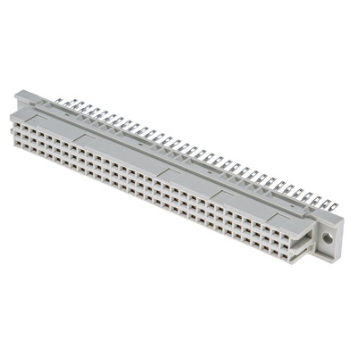 HARTING 09 03 96 Way 2.54mm Pitch, Type C Class C2, 3 Row, Straight DIN 41612 Connector, Socket