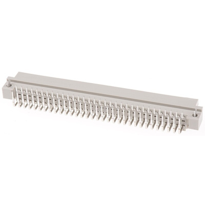 HARTING 09 03 64 Way 2.54mm Pitch, Type C Class C2, 3 Row, Right Angle DIN 41612 Connector, Plug