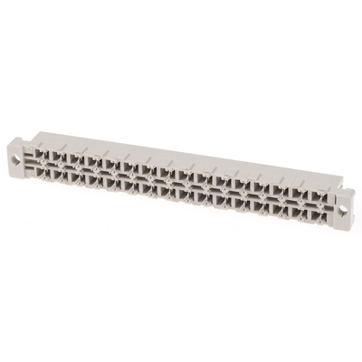 HARTING 09 04 32 Way 5.08mm Pitch, Type D Class C2, 2 Row, Straight DIN 41612 Connector, Socket