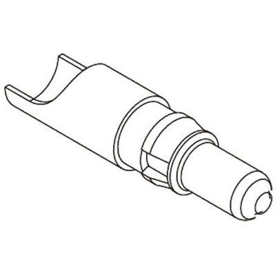 HARTING 09 03 , Straight , Male , Copper Alloy , Backplane Connector Contact
