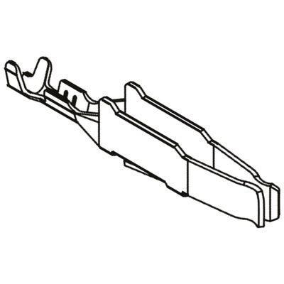 HARTING 09 06 , Straight , Female Silver , Copper Alloy , Backplane Connector Contact