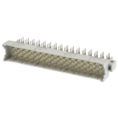 HARTING DIN 41612 48 Way 2.54mm Pitch, Right Angle Rectangular Connector, Plug