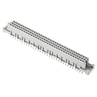 HARTING DIN 41612 96 Way 2.54mm Pitch, Straight Rectangular Connector, Socket