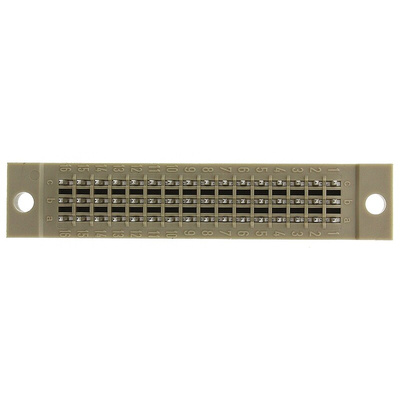 ERNI ERNIPRESS 48 Way 2.54mm Pitch, Type R/2 Class C2, 3 Row, Straight DIN 41612 Connector, Plug