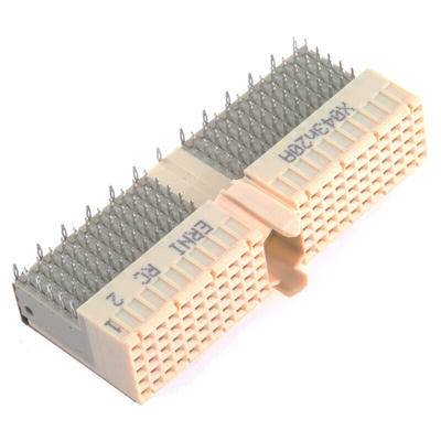 ERNI, ERmet 2mm Pitch Hard Metric Backplane Connector, Female, Right Angle, 5 Row, 110 Way
