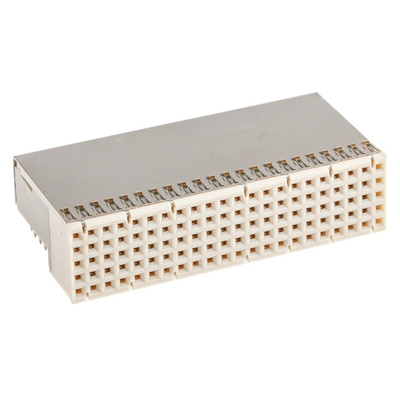 ERNI, ERmet 2mm Pitch Hard Metric Backplane Connector, Female, Right Angle, 5 Row, 110 Way