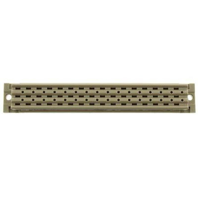 ERNI 48 Way 5.08mm Pitch, Type F Class C2, 3 Row, Straight DIN 41612 Connector, Socket
