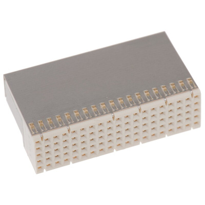 ERNI, ERmet 2mm Pitch Hard Metric Backplane Connector, Female, Right Angle, 5 Row, 95 Way