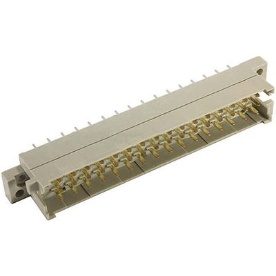 Harting 09 06 32 Way 5.08mm Pitch, Type F, 2 Row, Straight DIN 41612 Connector, Plug
