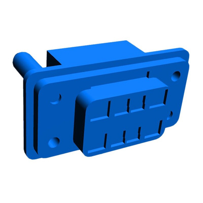 TE Connectivity 5mm Pitch Blind Mate Drawer Connector Backplane Connector, Male, Straight, 4 Column, 2 Row, 8 Way