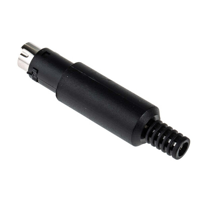 RS PRO 8 Pole Miniature Extension Shaft, 1A, 50 V ac/dc, Male, Cable Mount
