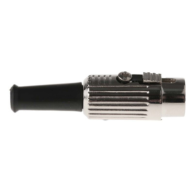 RS PRO 3 Pole Din Plug, 1A, 100 V ac, Push Lock, Male, Cable Mount